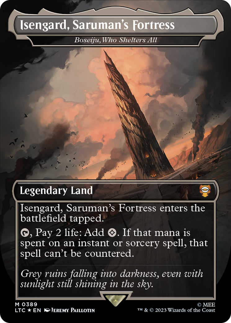 Magic: The Gathering - Boseiju, Who Shelters All Foil - Tales of Middle-earth Commander