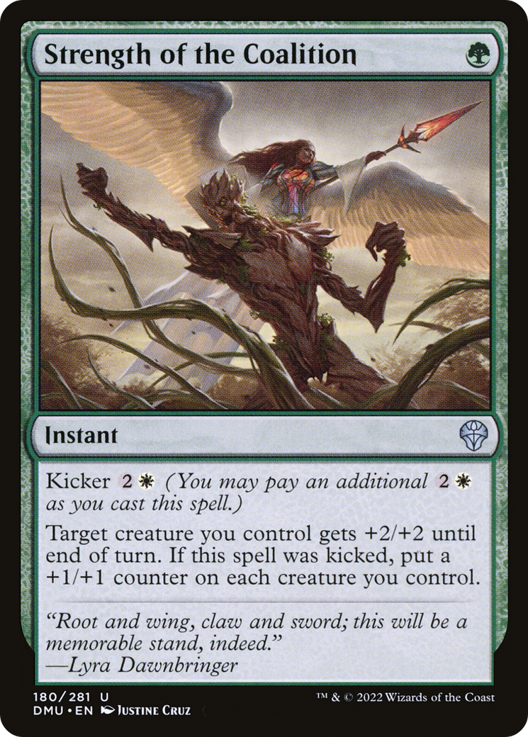 Magic: The Gathering - Strength of the Coalition Foil - Dominaria United