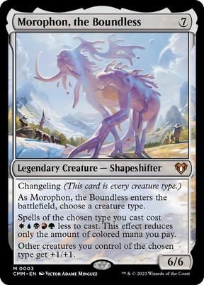 Magic: The Gathering - Morophon, the Boundless Foil - Commander Masters