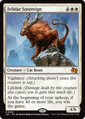 Magic: The Gathering - Felidar Sovereign - Foundations Jumpstart