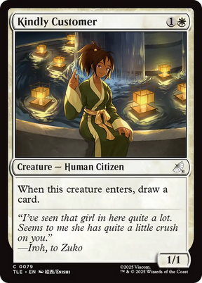 Magic: The Gathering - Kindly Customer Foil - Avatar: The Last Airbender Eternal
