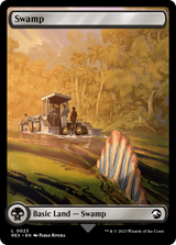 Magic: The Gathering - Swamp // Swamp - Jurassic World Collection
