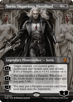 Magic: The Gathering - Sorin, Imperious Bloodlord Foil - Innistrad Remastered