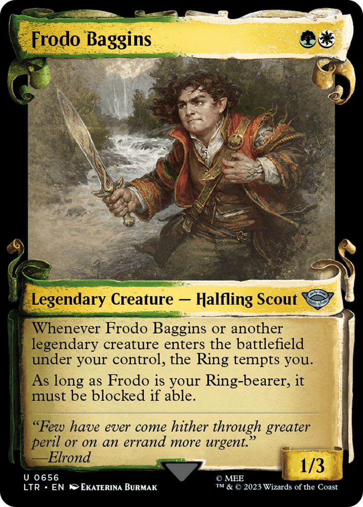 Magic: The Gathering - Frodo Baggins - The Lord of the Rings: Tales of Middle-earth