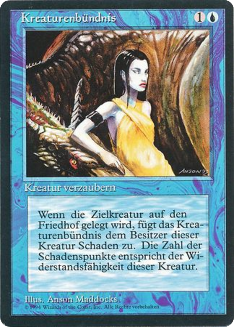 Magic: The Gathering - Kreaturenbindung - Foreign Black Border