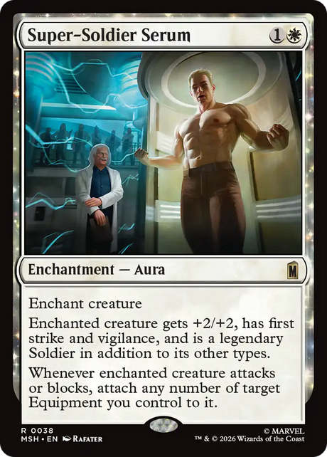 Magic: The Gathering - Super-Soldier Serum - Marvel Super Heroes