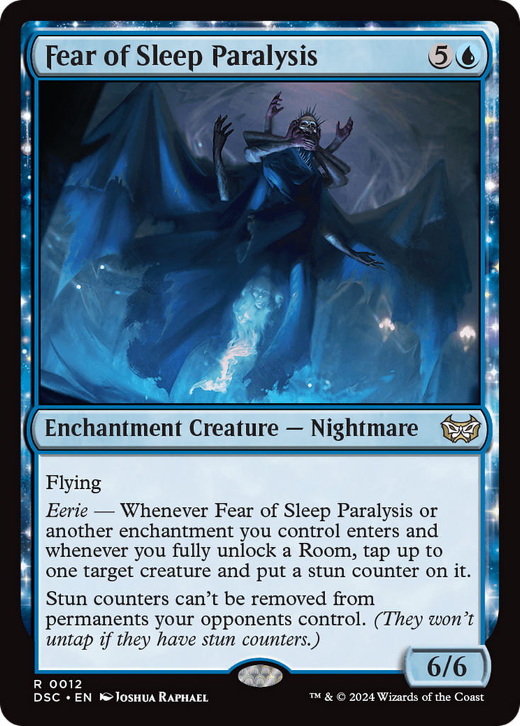 Magic: The Gathering - Fear of Sleep Paralysis - Duskmourn: House of Horror Commander