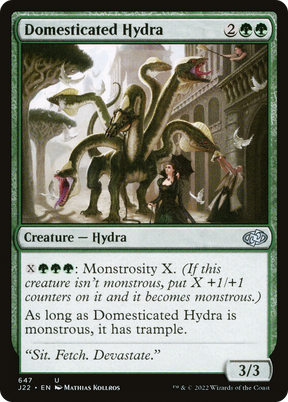 Magic: The Gathering - Domesticated Hydra - Jumpstart 2022