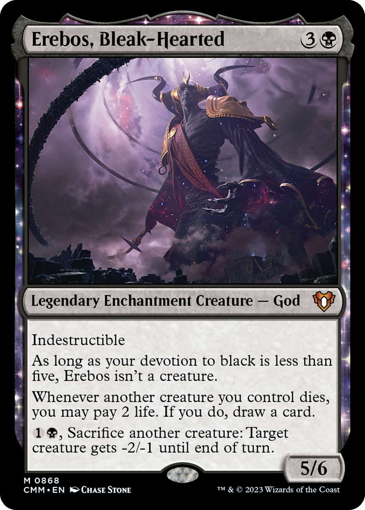 Magic: The Gathering - Erebos, Bleak-Hearted - Commander Masters