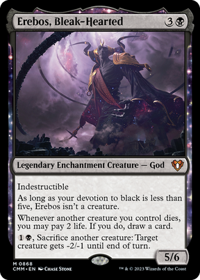 Magic: The Gathering - Erebos, Bleak-Hearted - Commander Masters