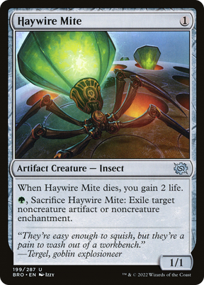 Magic: The Gathering - Haywire Mite Foil - The Brothers' War