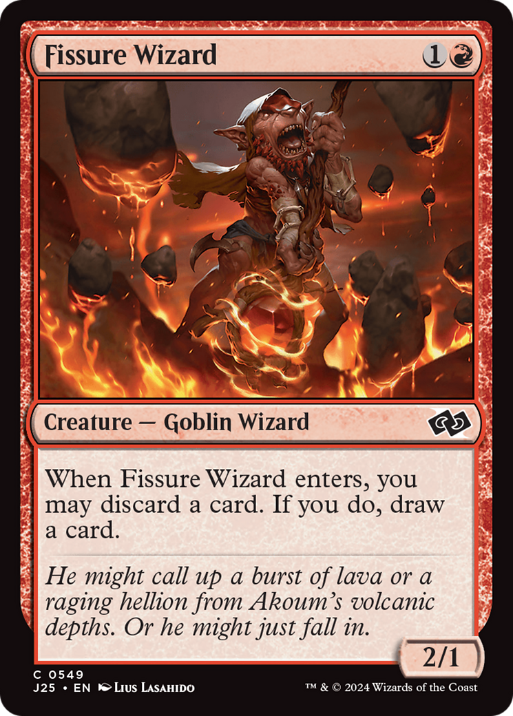 Magic: The Gathering - Fissure Wizard - Foundations Jumpstart