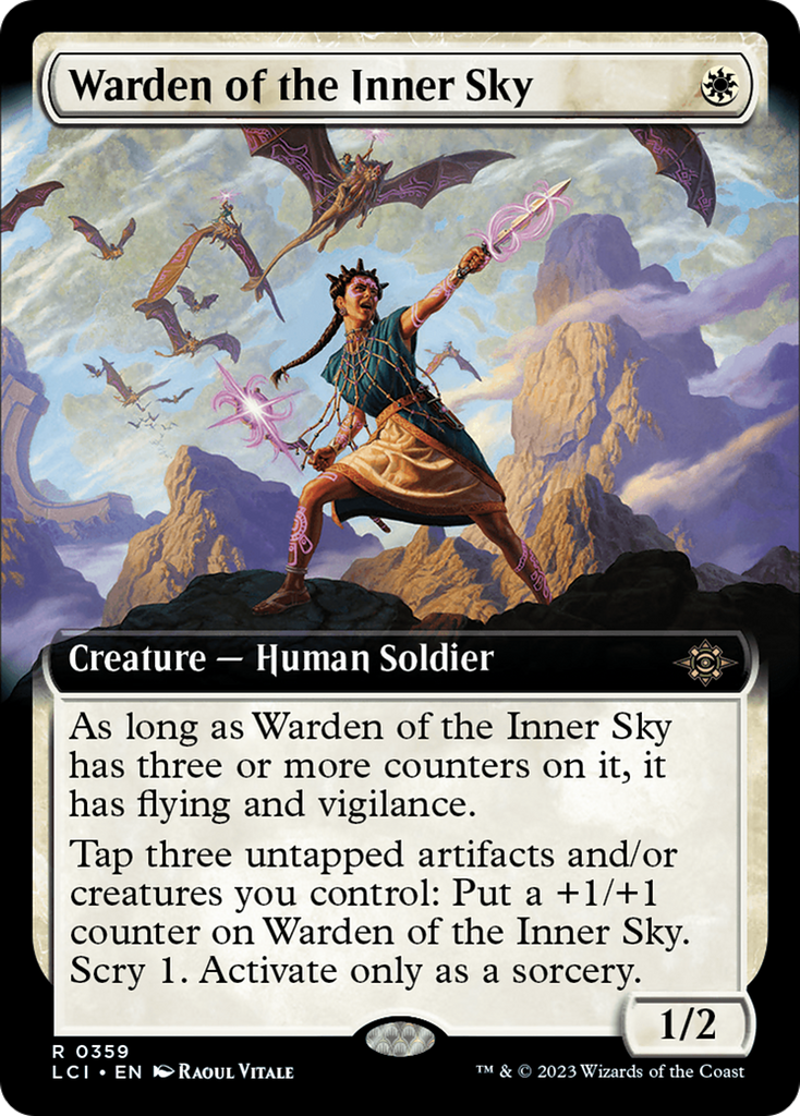 Magic: The Gathering - Warden of the Inner Sky Foil - The Lost Caverns of Ixalan