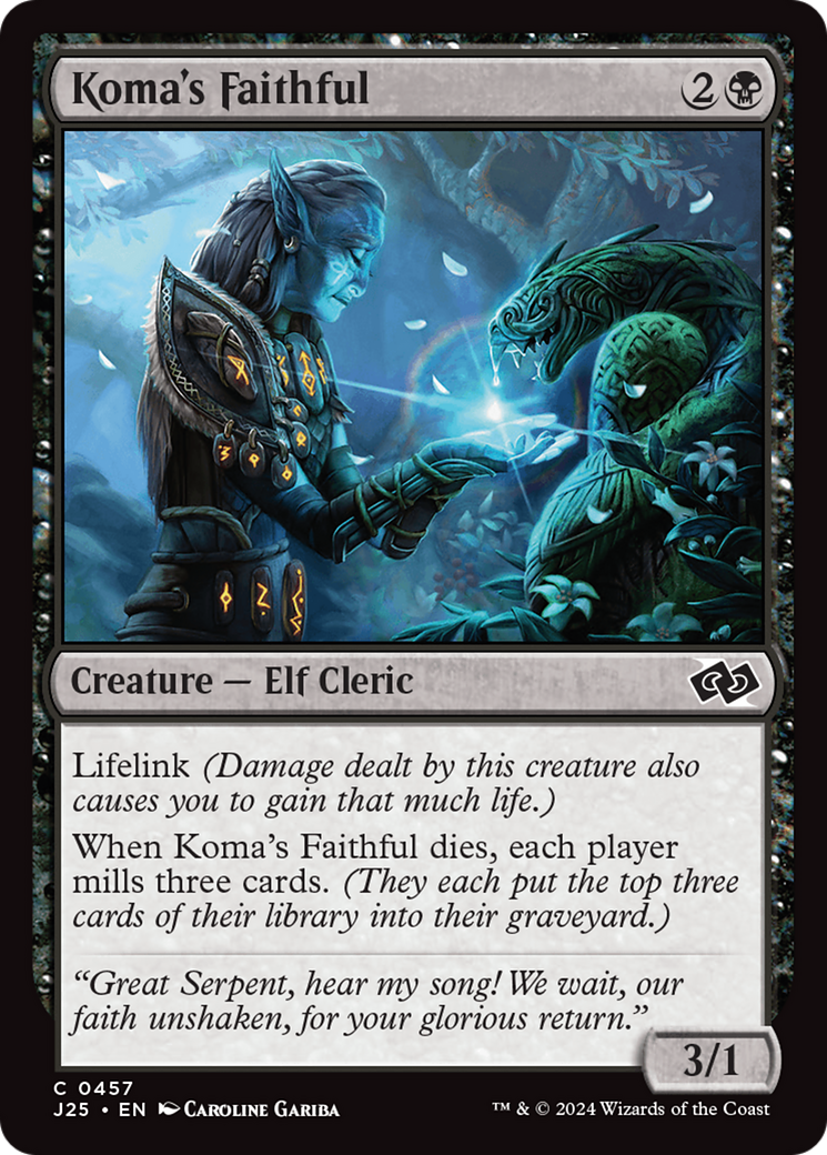 Magic: The Gathering - Koma's Faithful - Foundations Jumpstart