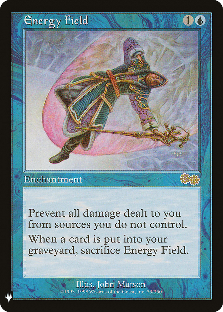 Magic: The Gathering - Energy Field - The List
