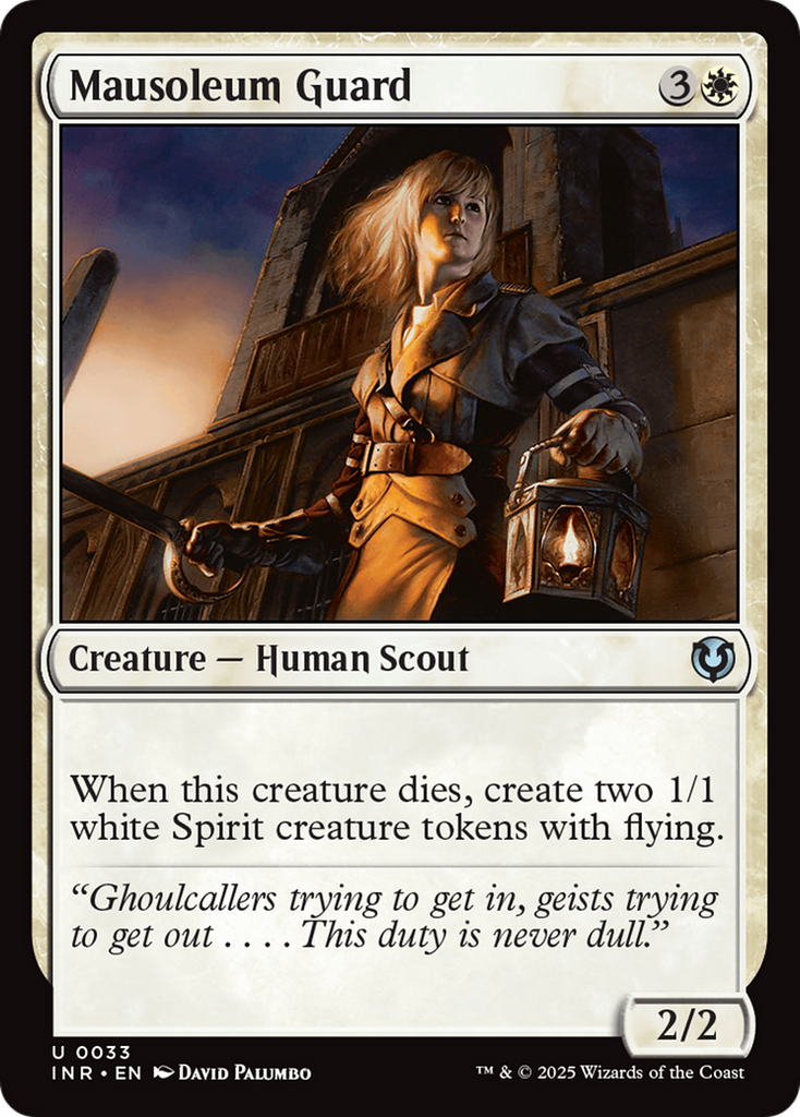 Magic: The Gathering - Mausoleum Guard - Innistrad Remastered