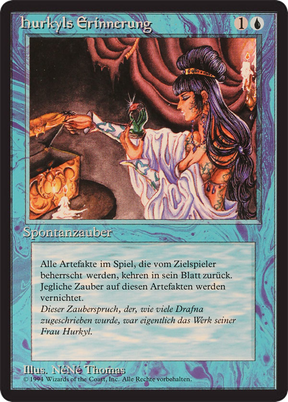 Magic: The Gathering - Hurkyls Erinnerung - Foreign Black Border