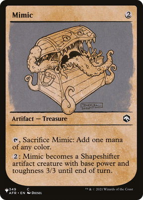 Magic: The Gathering - Mimic - The List