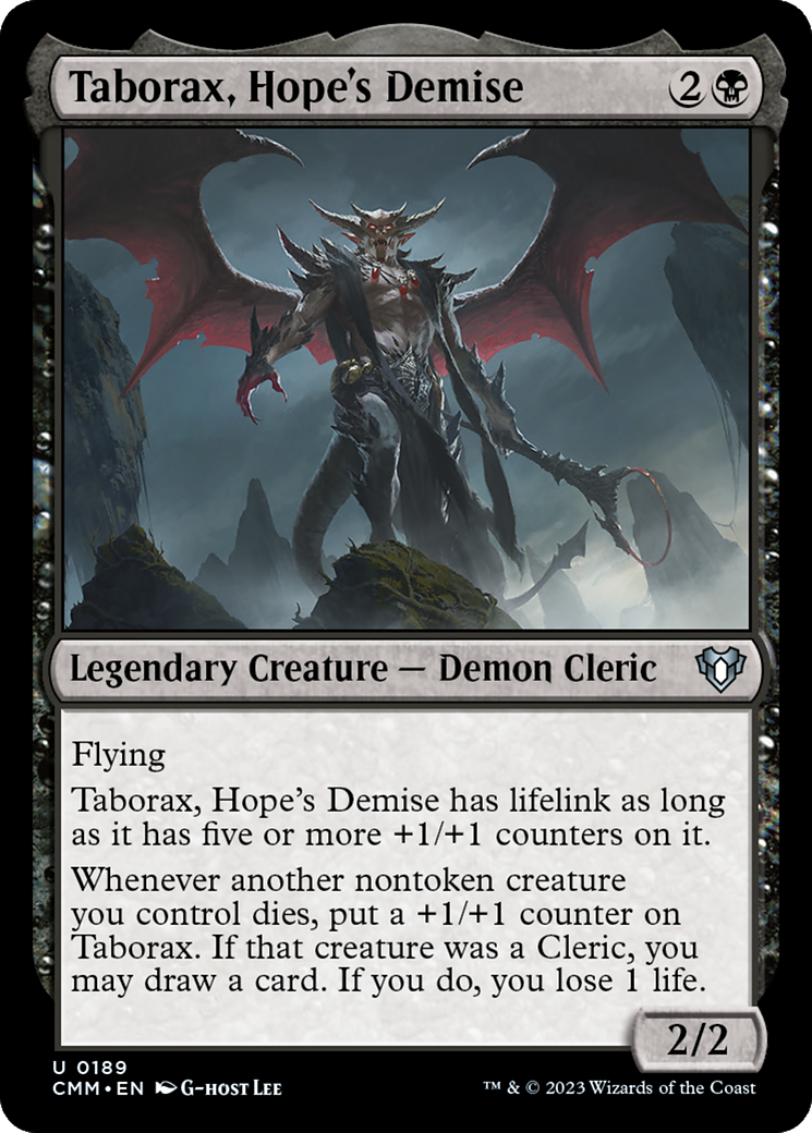 Magic: The Gathering - Taborax, Hope's Demise - Commander Masters