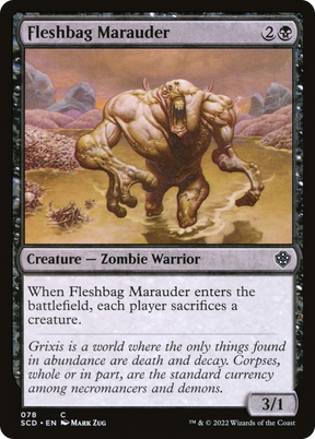 Magic: The Gathering - Fleshbag Marauder - Starter Commander Decks