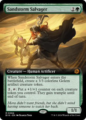 Magic: The Gathering - Sandstorm Salvager - The Big Score