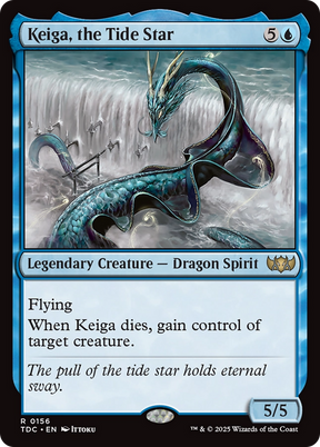 Magic: The Gathering - Keiga, the Tide Star - Tarkir: Dragonstorm Commander