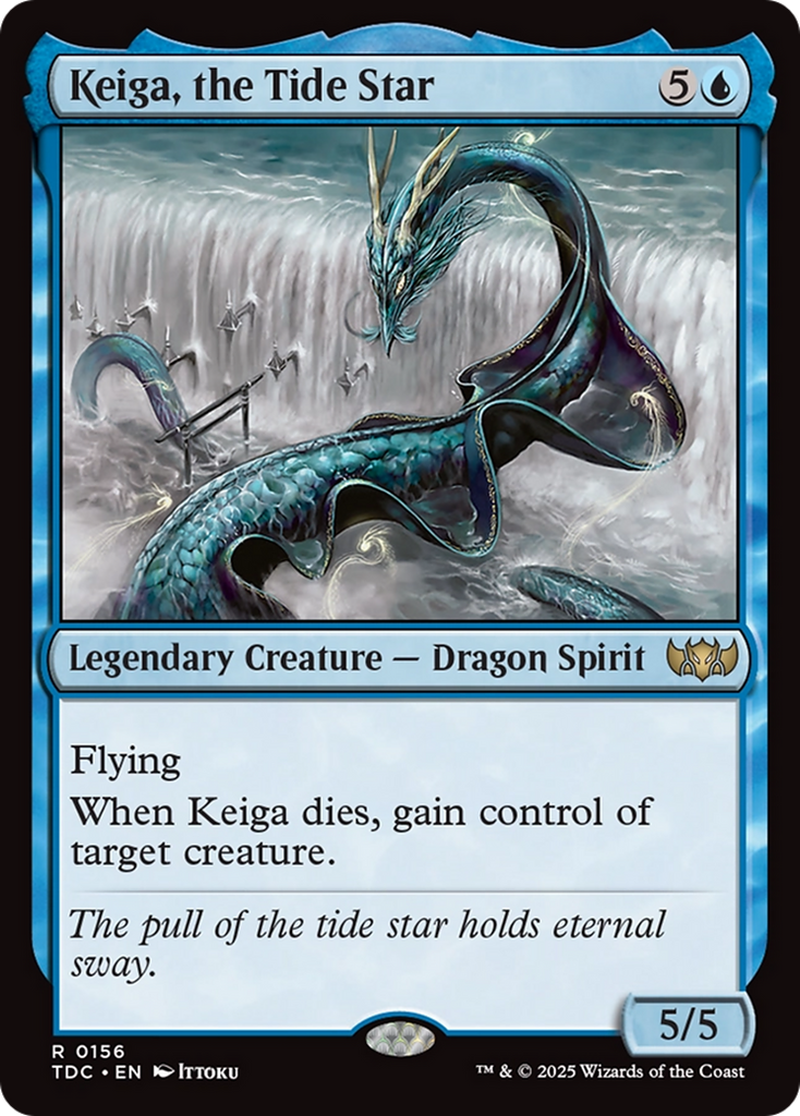 Magic: The Gathering - Keiga, the Tide Star - Tarkir: Dragonstorm Commander