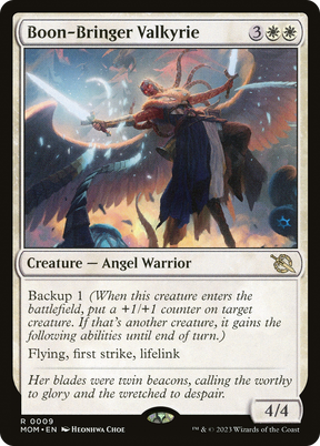 Magic: The Gathering - Boon-Bringer Valkyrie Foil - March of the Machine