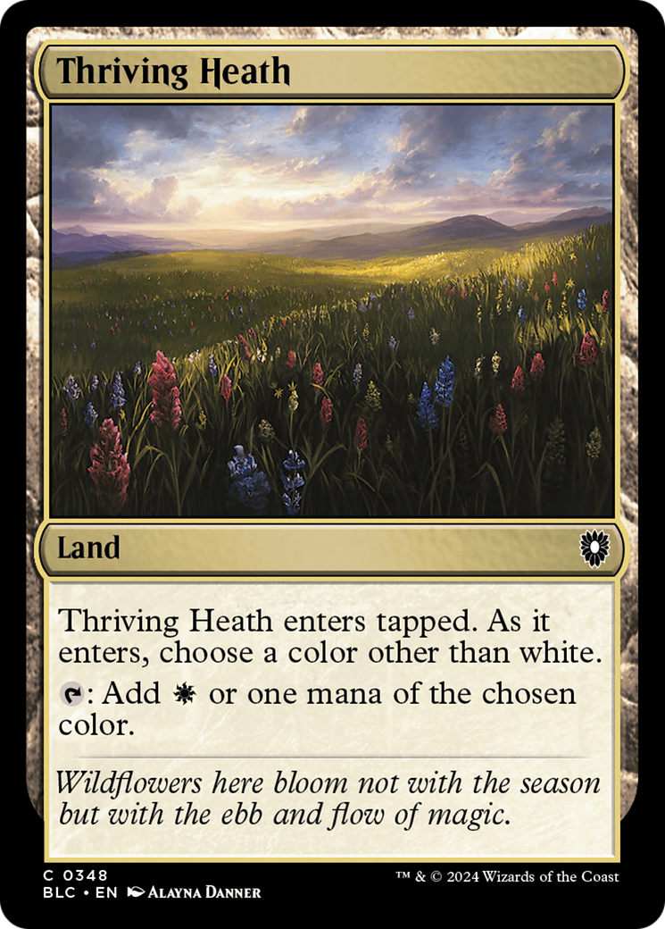 Magic: The Gathering - Thriving Heath - Bloomburrow Commander