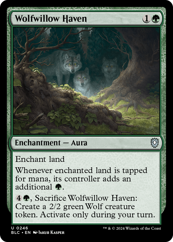 Magic: The Gathering - Wolfwillow Haven - Bloomburrow Commander