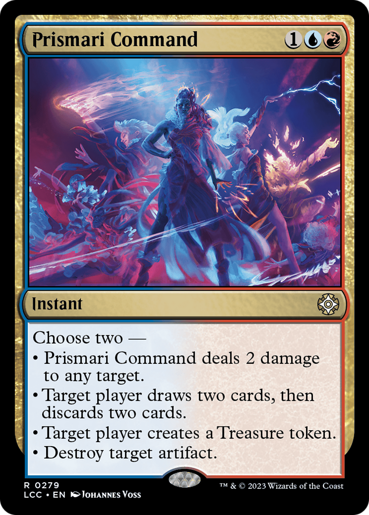 Magic: The Gathering - Prismari Command - The Lost Caverns of Ixalan Commander
