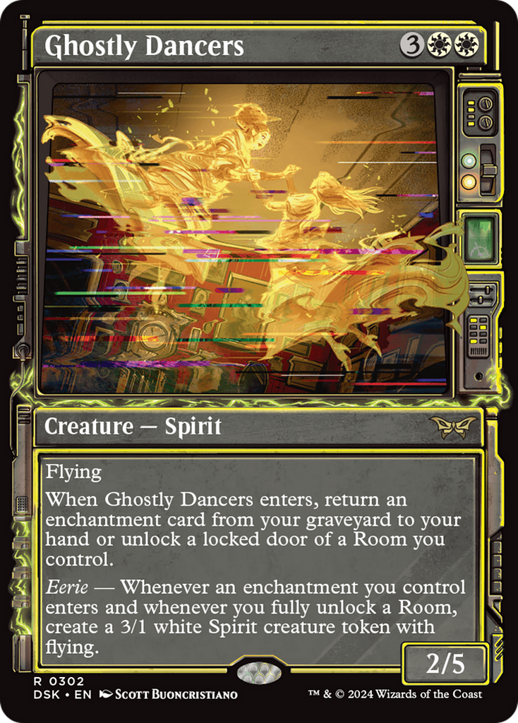 Magic: The Gathering - Ghostly Dancers Foil - Duskmourn: House of Horror