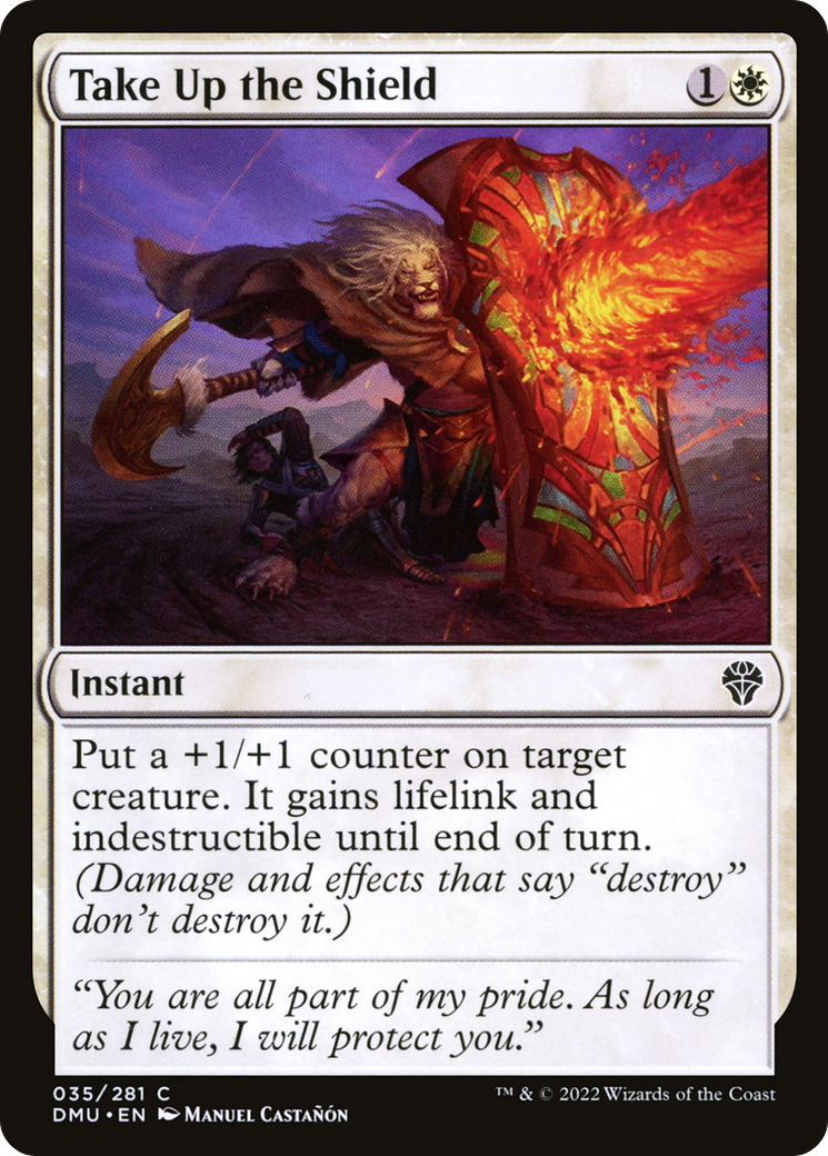 Magic: The Gathering - Take Up the Shield - Dominaria United