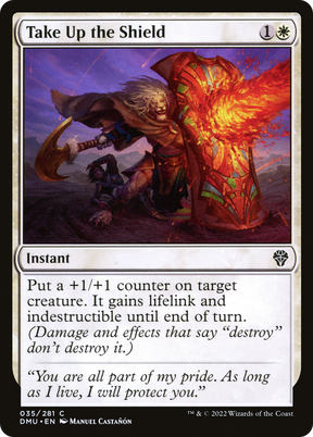 Magic: The Gathering - Take Up the Shield - Dominaria United