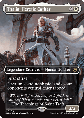 Magic: The Gathering - Thalia, Heretic Cathar Foil - Innistrad Remastered