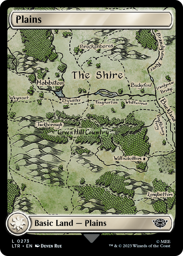 Magic: The Gathering - Plains #273 Foil - The Lord of the Rings: Tales of Middle-earth