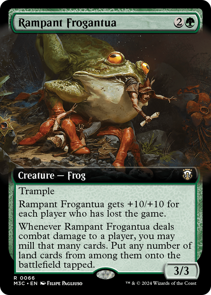 Magic: The Gathering - Rampant Frogantua - Modern Horizons 3 Commander