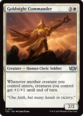Magic: The Gathering - Goldnight Commander - Tarkir: Dragonstorm Commander
