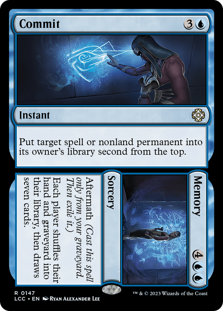 Magic: The Gathering - Commit // Memory - The Lost Caverns of Ixalan Commander