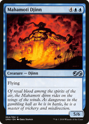 Magic: The Gathering - Mahamoti Djinn Foil - Ultimate Masters