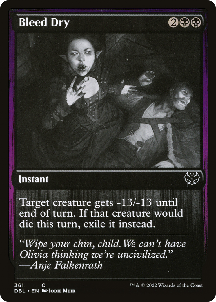 Magic: The Gathering - Bleed Dry - Innistrad: Double Feature