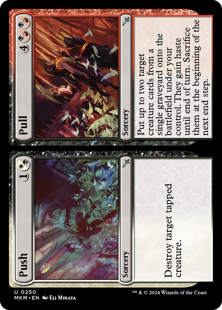 Magic: The Gathering - Push // Pull - Murders at Karlov Manor
