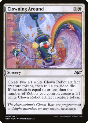 Magic: The Gathering - Clowning Around Foil - Unfinity