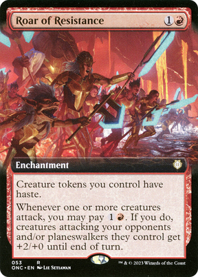 Magic: The Gathering - Roar of Resistance Foil - Phyrexia: All Will Be One Commander