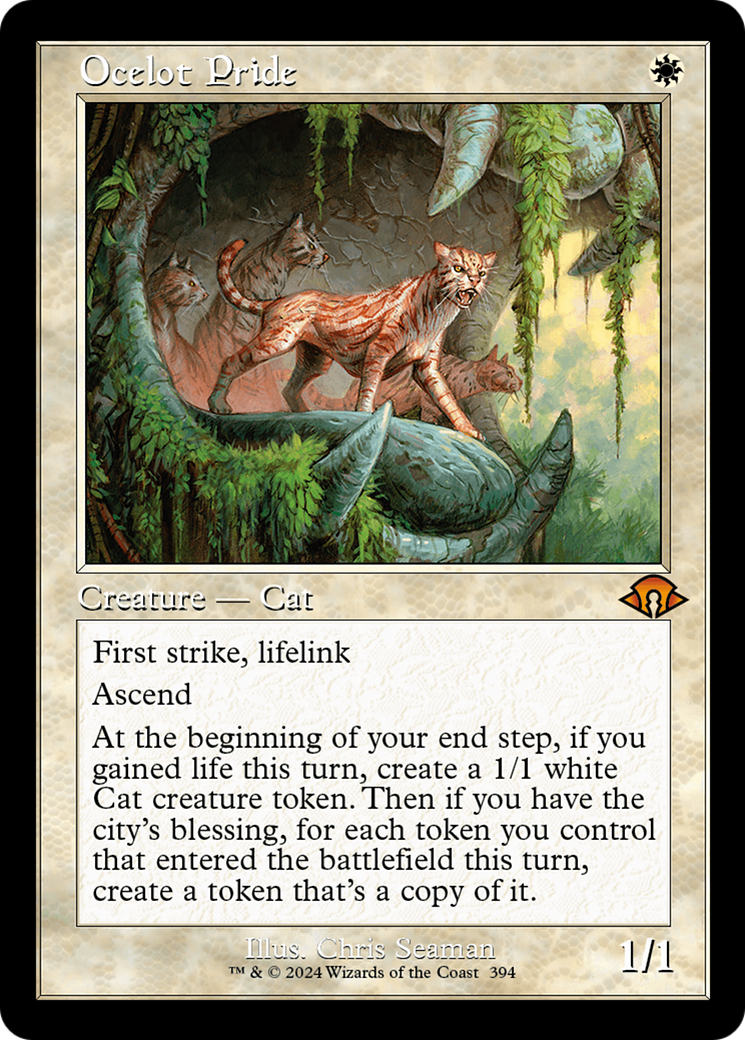 Magic: The Gathering - Ocelot Pride Foil - Modern Horizons 3