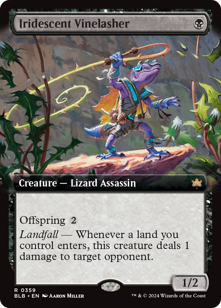 Magic: The Gathering - Iridescent Vinelasher Foil - Bloomburrow