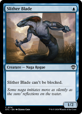 Magic: The Gathering - Slither Blade - Outlaws of Thunder Junction Commander