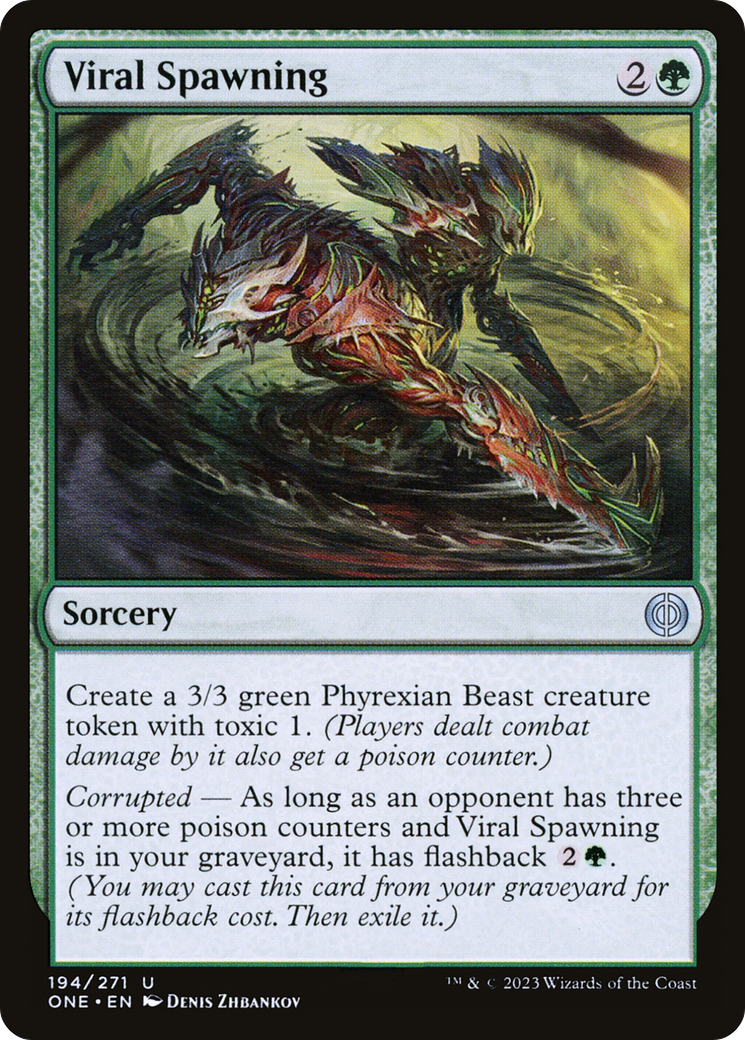 Magic: The Gathering - Viral Spawning - Phyrexia: All Will Be One