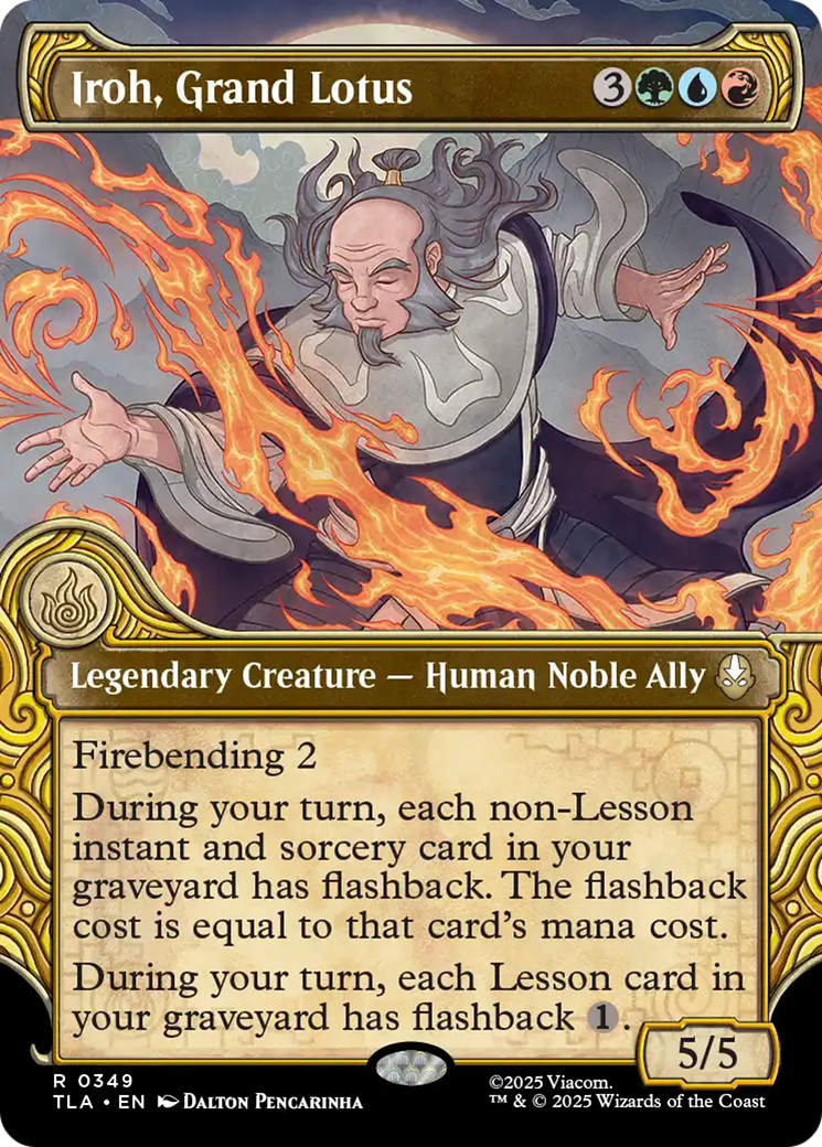 Magic: The Gathering - Iroh, Grand Lotus Foil - Avatar: The Last Airbender