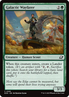 Magic: The Gathering - Galactic Wayfarer - Edge of Eternities
